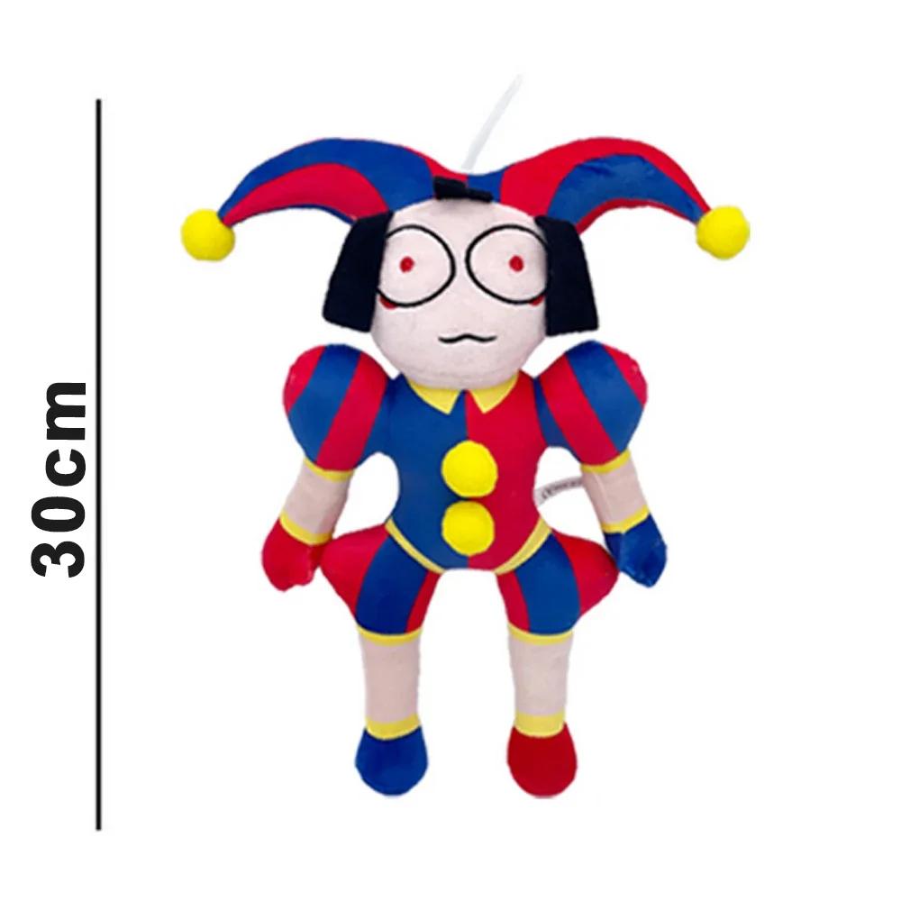 O Incrível Circo Digital Pomni Jax Pelúcia Fofa Coelho Palhaço Boneca Animal de Pelúcia Presente de Natal Para Crianças