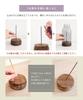 Incense Glass and Incense Flower Clear Holder, Wood, No-spill Holder, Vase,