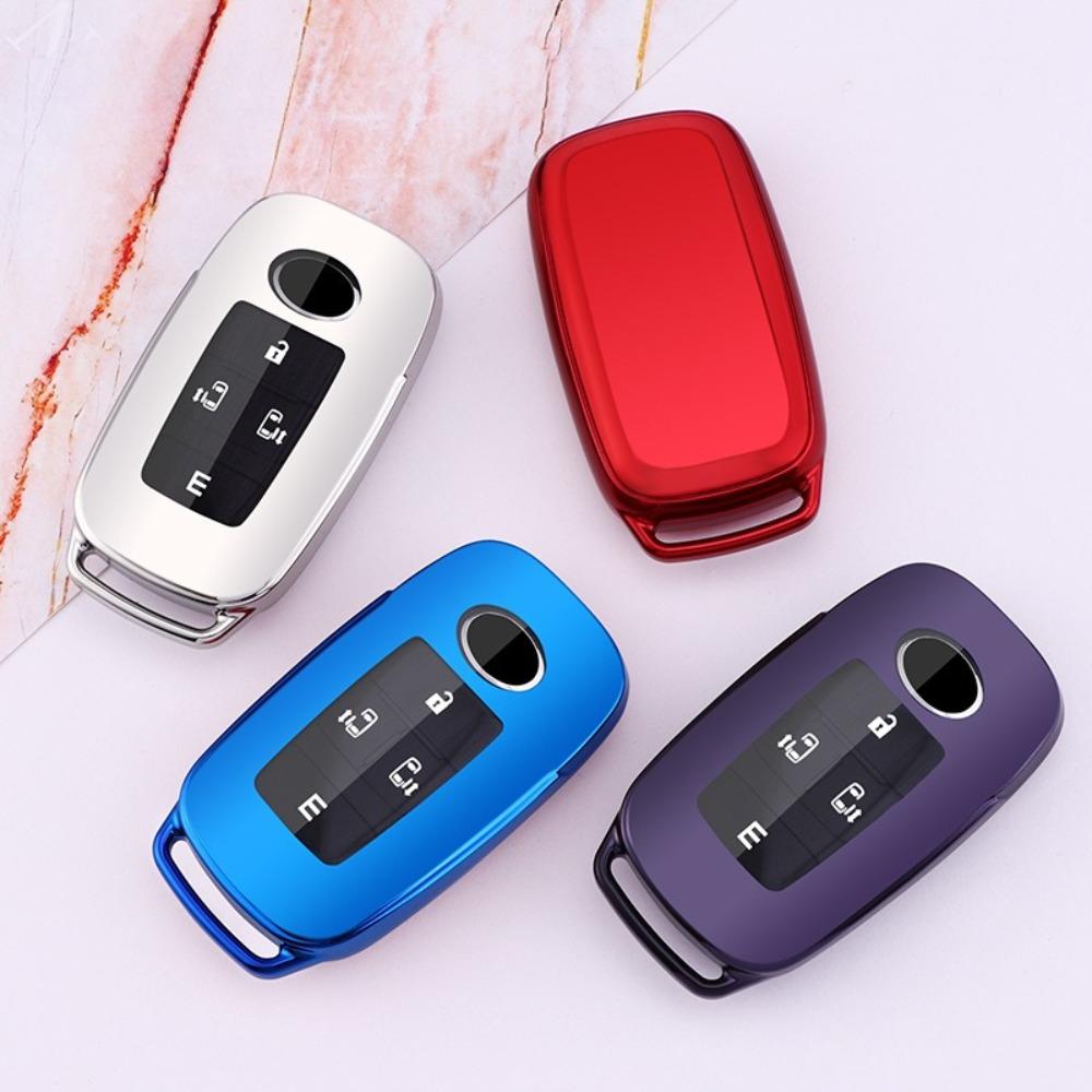 Car Key Case for Toyota DAIHATSU Protective Cover Durable Leather Key Holder