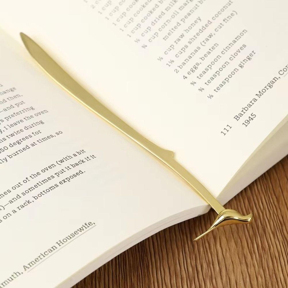 Creative Metal Alloy Bookmark Bird Shaped Student Stationery Book Clip Reading Assistant School Office Supplies Pagination Mark