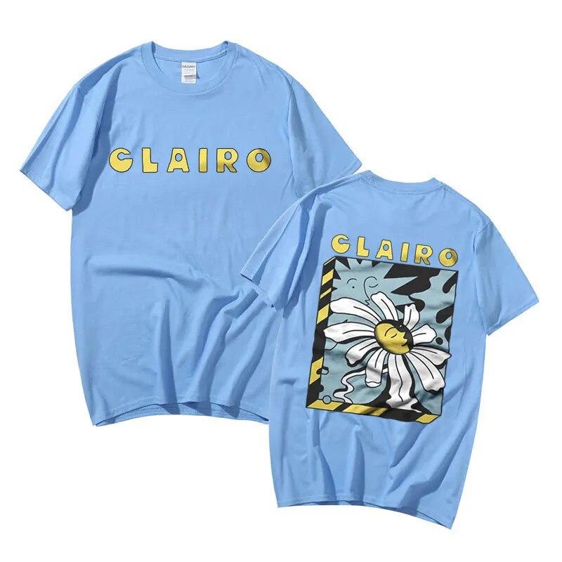 Tricou Clairo Summer Tour Tricou minunat Clairo Sling Print Tricouri Clairo Imunity Tricouri unisex pentru femei Moda Casual Tricou cu mânecă scurtă