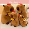 Capybara Mcdonalds Corp Hamburger Plush Toy Stuffed Animal Doll Kids Gifts