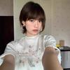 Flower gray American ins trendy brand butterfly short-sleeved T-shirt women's summer new pure cotton design sense niche fat MM top