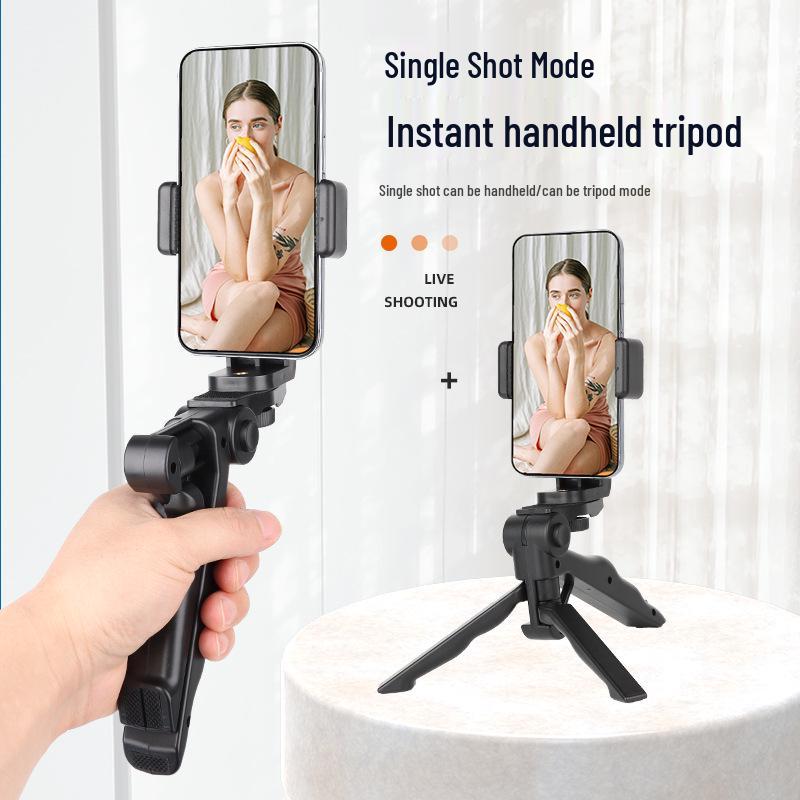 4S Auto Show & Outdoor Photography Tripod: Dual Phone Stand for Live Streaming and Desktop Shooting