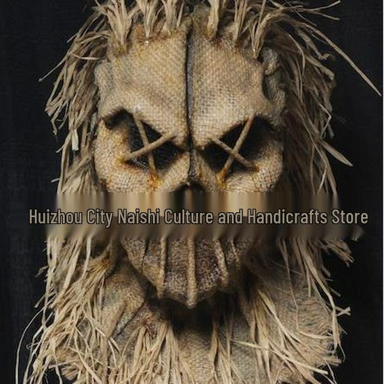 Cross-Border Halloween Scarecrow Horror Mask