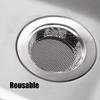 3Pcs Metal Kitchen Sink Strainer Basket Corrosion Resistant Mesh Sink Debris Catcher for Effective Food Waste Enduring