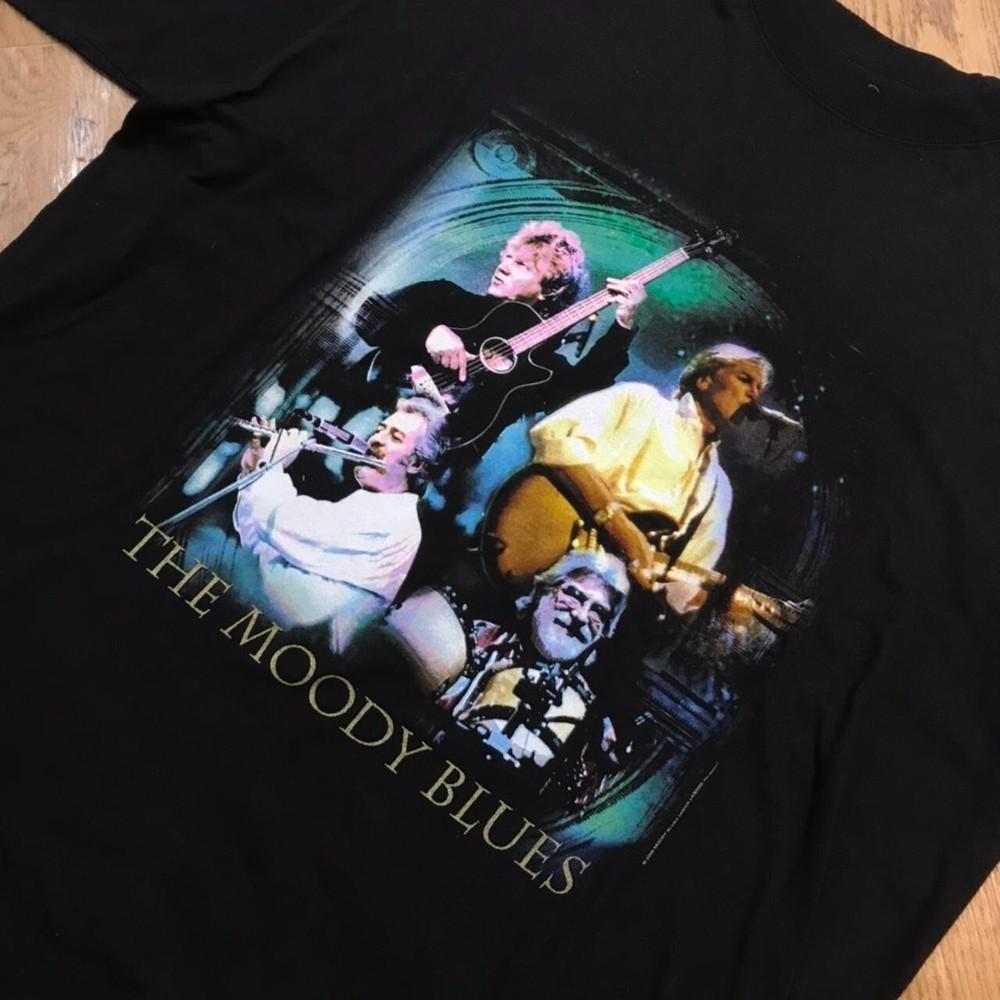 Neues beliebtes The Moody Blues 2000 T-Shirt Schwarz Unisex E843