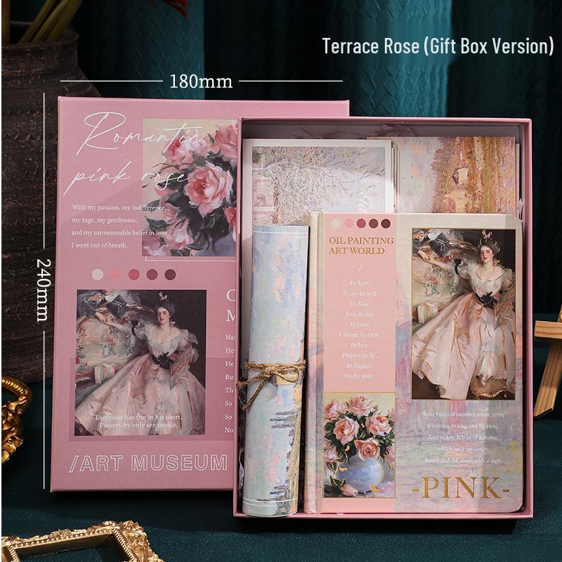 Vintage Art Journal Gift Set for Students - Birthday & Back-to-School Surprise