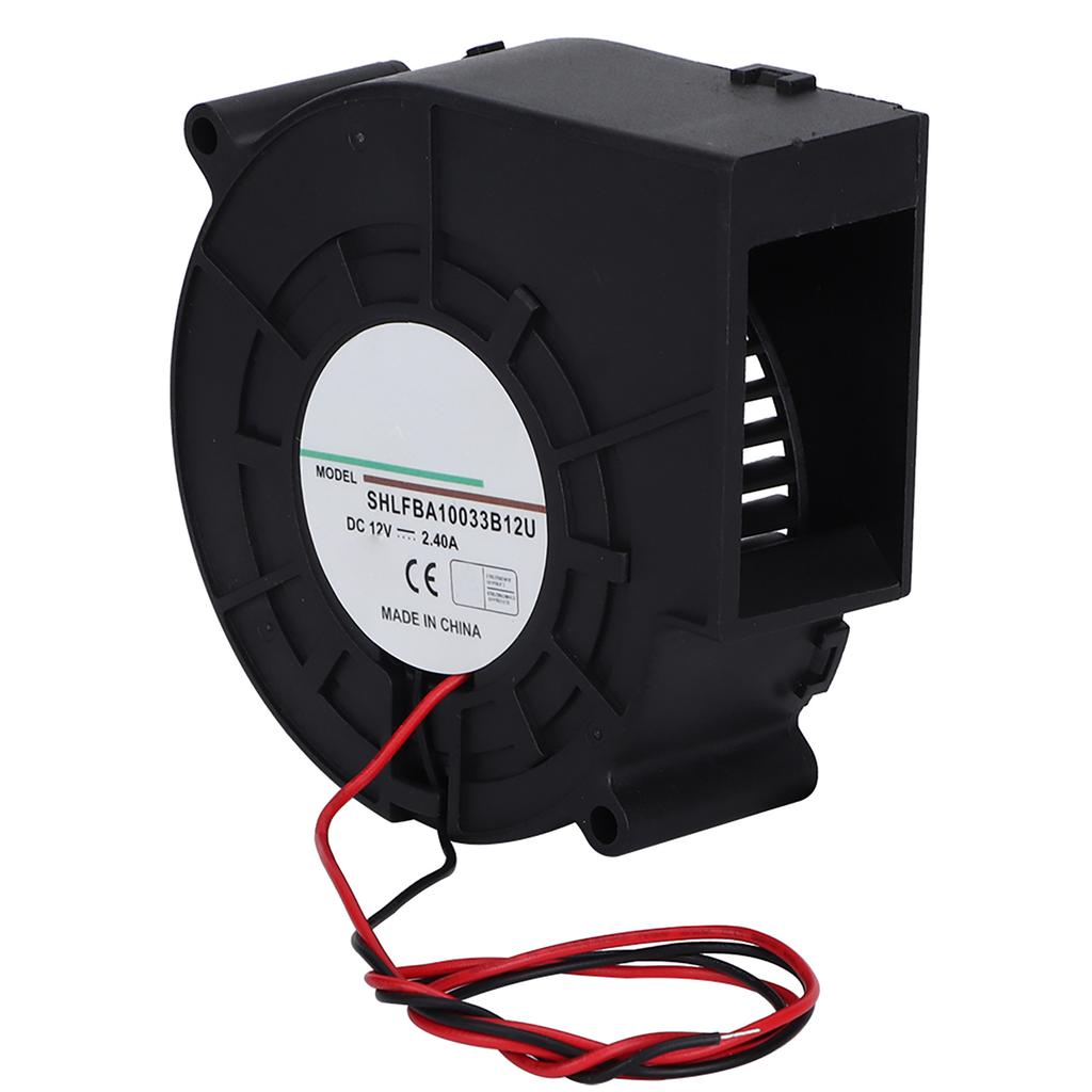 Double    Blower Cooling Fan for Picnic Camping Heating Equipment Barbecue 12V 2.4A