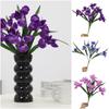Multicolor Iris Artificial Flower Photo Props Real Touch Faux Flower Scene Model Simulation Fleur-de-lis Flower