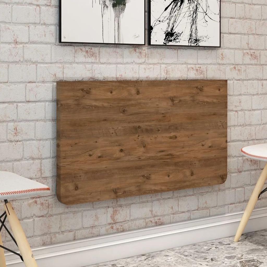 Foldable Wall Mounted Kitchen Table Portable Extendable Shelf Table Wooden Table for Kitchen and Office