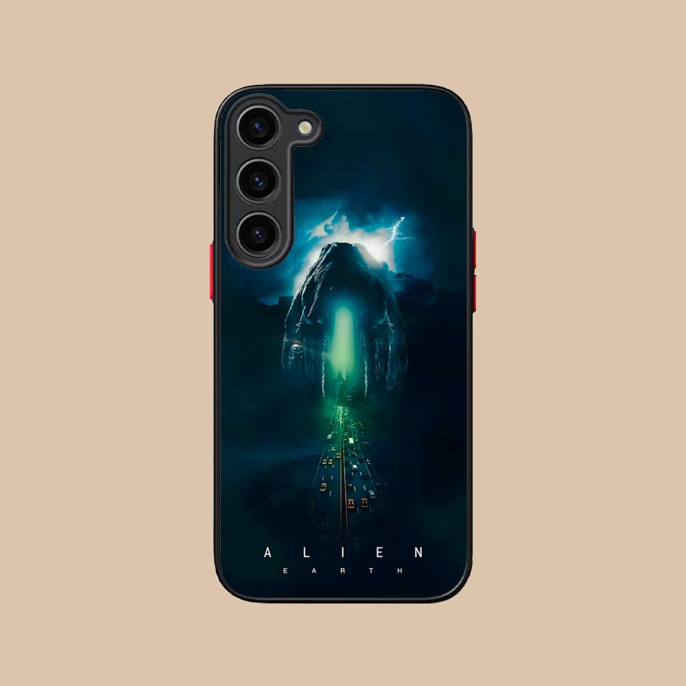 

Alien Earth Mobile Cell Phone Case for Samsung Galaxy S25 S24 S23 S22 S21 Plus FE Ultra Colorful Silicone Cover Cover Smartphone Galaxy S22 5G