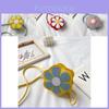 Adorable Cartoon Floral Toddler Purse Cute Pu Leather Mini Crossbody Bag For Kids
