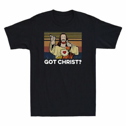 Got Christ Jesus Buddy Christ Funny Comedy  Men039;s T-Shirt Cotton Black Tee Unisex T-Shirt S