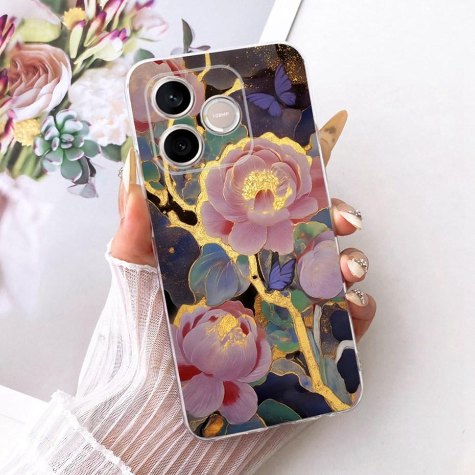 Cute Printing Phone Case For Honor 600 Lite 5G Soft Silicone TPU Cases For Honor600 600Lite Covers Bumpers