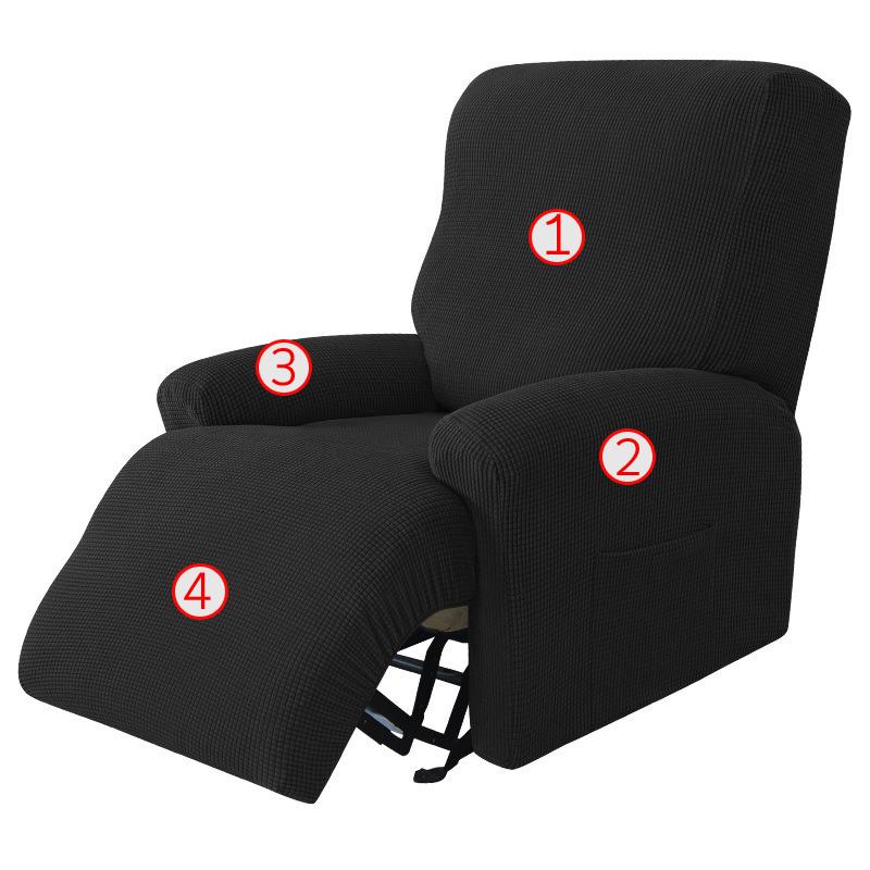 Potah na křeslo Elastický Potah na křeslo Polar Fleece Potahy na pohovku do obývacího pokoje Lazy Boy Potah na křeslo pro domácí hotel