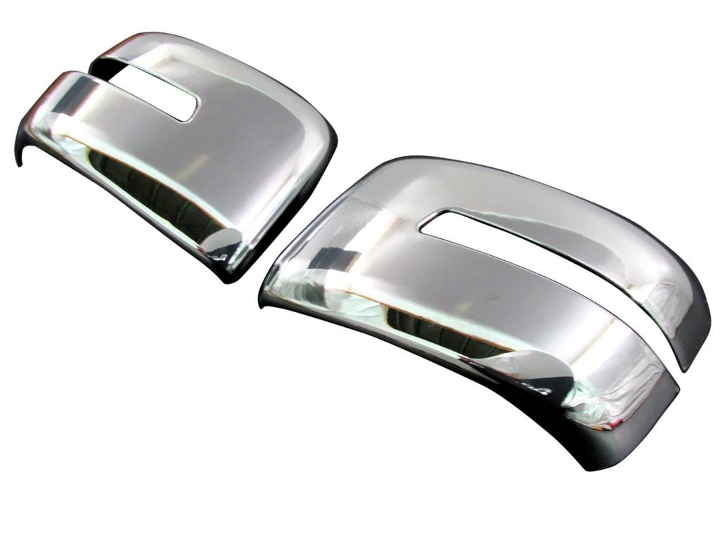 BRIGHTZ Chrome Door Mirror Type for Wagon R Stingray Covers, B, MH34S/MH44S [MIR-SID-152] (Part Number 11985)