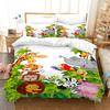 Single_Double Queen King Bedroom Decor Popular Children Cute Animals Bedding Set Cartoon Printed 3d Duvet Cover Set Pillowcase