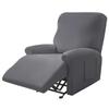 1/2/3/4 Seater Recliner Sofa Covers Elastic Relax  Armchair Cover Stretch Reclining Chair Slipcovers Furniture Protector