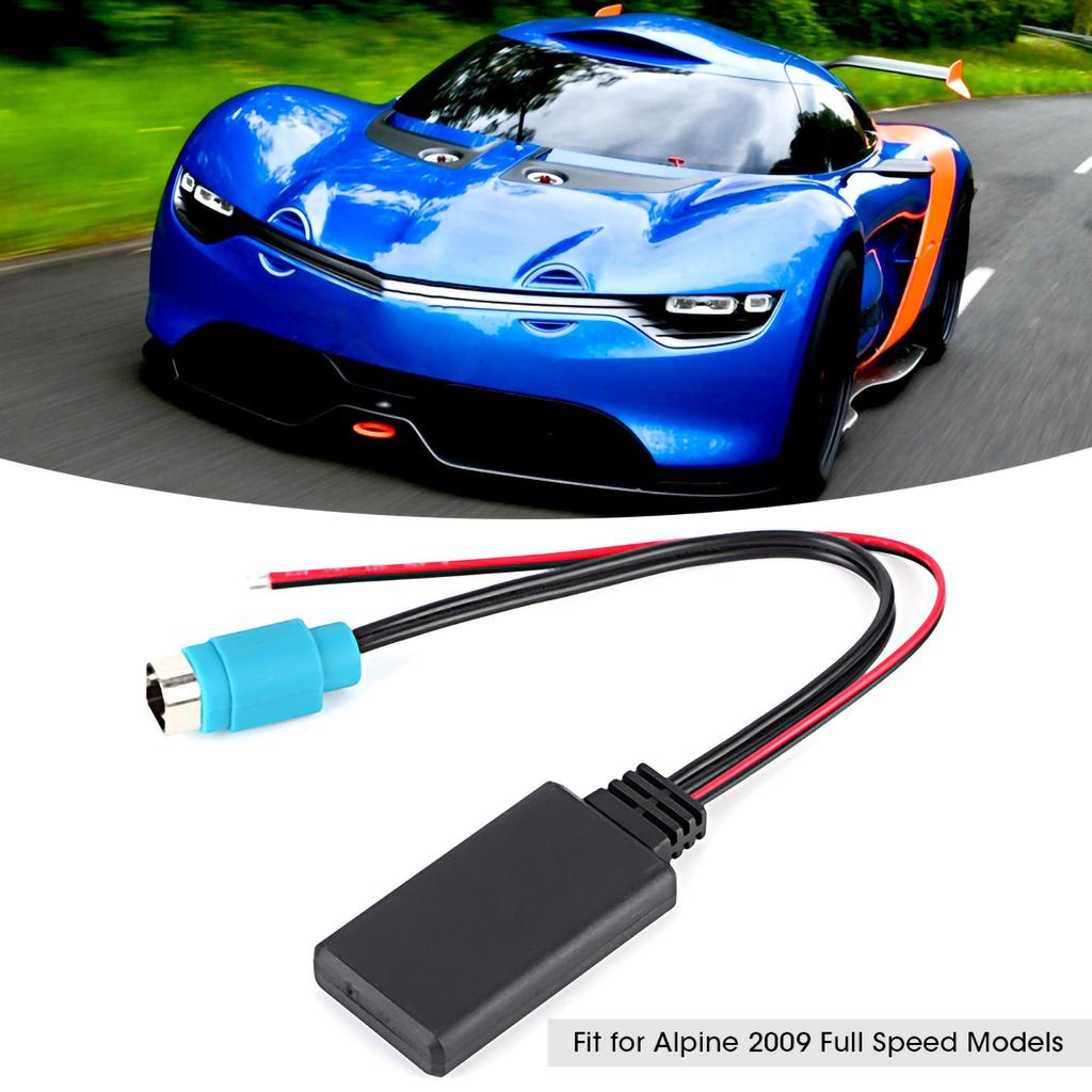 AUX Adapter for Alpine  AUX‑IN Adapter KCE‑237B Wireless  Cable Fit for Alpine CDE‑W203Ri IDA X303 X305 X301