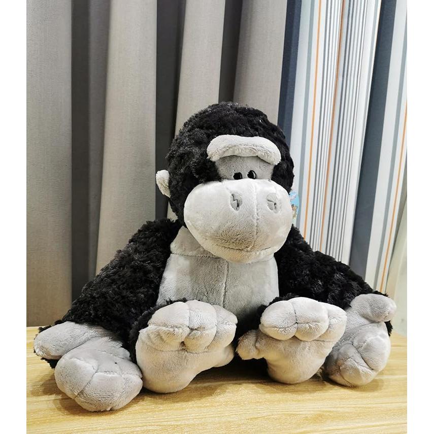 Gorilla Stuffed Toy Chimpanzee Monkey Animal Large Nap Pillow Cushion Moe Sparrow Festival Memory Foam Present Soothing Toy Body Pillow Sewing