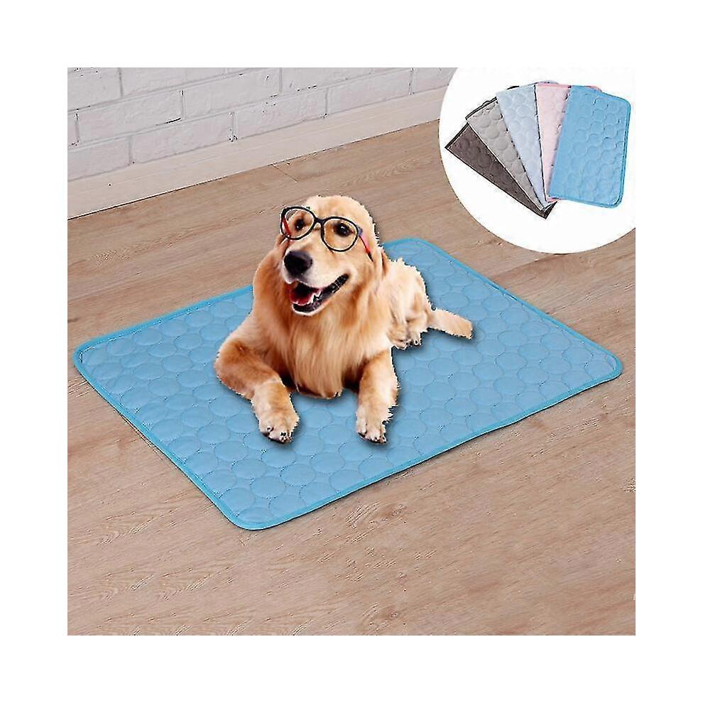 Dog Cooling Mat Pad - Pet Self Cooling Pad for Dogs And Cats Non-toxic Thickness Gel Cold Bed