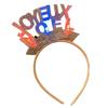 LED Luminous Christmas Headband for All Age New Year Party Hairband Festive Celebration Party Props Holiday Hair Decors