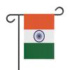 Drapeau - Inde - 32 X 47.5 Cm - Polyester - Impression Recto/verso - Multicolore