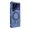 For Xiaomi 17 Pro Max 17 Pro Case Shockproof PC+TPU Rugged Armor Rotable Metal Magnetic Ring Stand Anti-Drop Cover