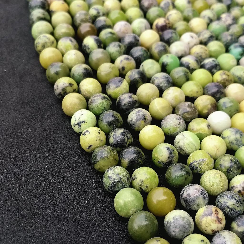 Chrysoprase Australian Jade Beads, Top Grade Genuine Natural Gemstone Round Loose Beads, 4MM 6MM 8MM 10MM Bulk Lot.