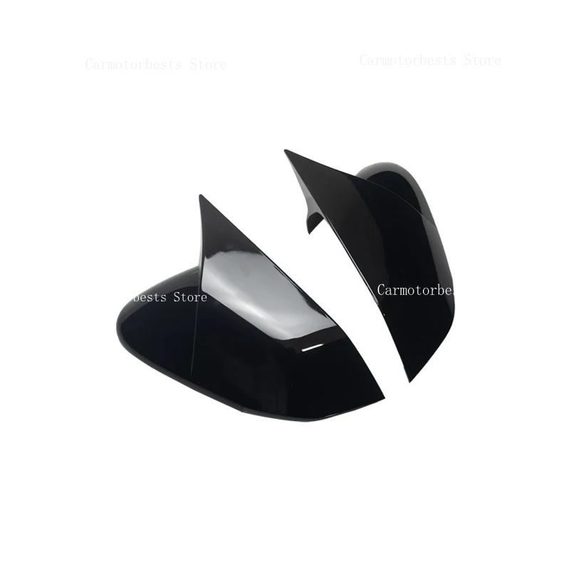 Car Rearview Side Mirror Cover Fit For Kia K4 2024 2025 2026 Wing Cap Rear View Case Trim Carbon Fiber