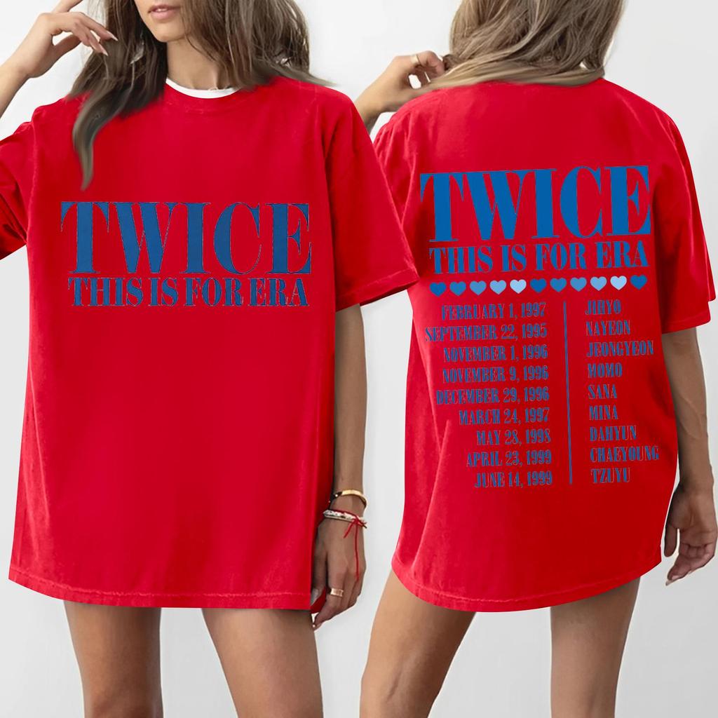 Damen Rundhals Bedrucktes Kurzarm T-Shirt Top