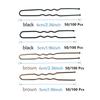 New style Blonde Bobby Pins U Shaped Hair Pins Gold/Black/Brown/Sliver Hair Pins for Buns for Women Girls (2/2.4 inch)