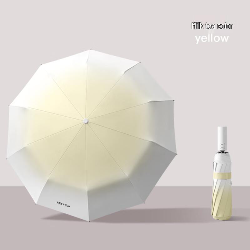 OIMG 5-Fold Manual Folding Sun and Rain Umbrella