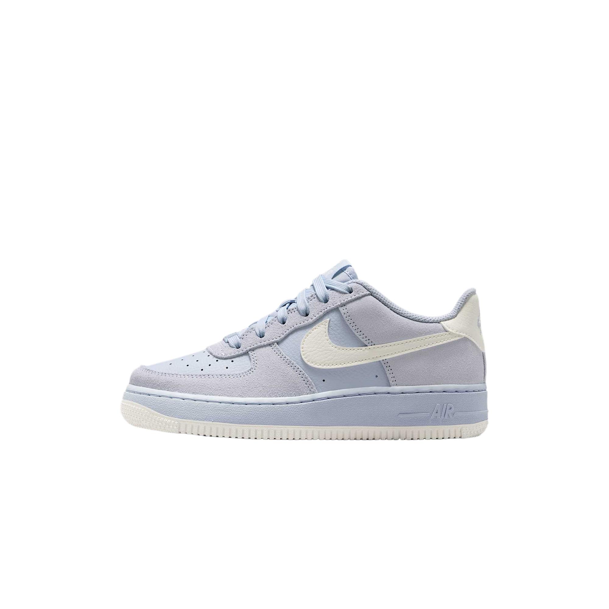 

Nike Кроссовки Air Force 1 LV8 2 GS Ghost Sail Детские Серые HV4760-002 37.5