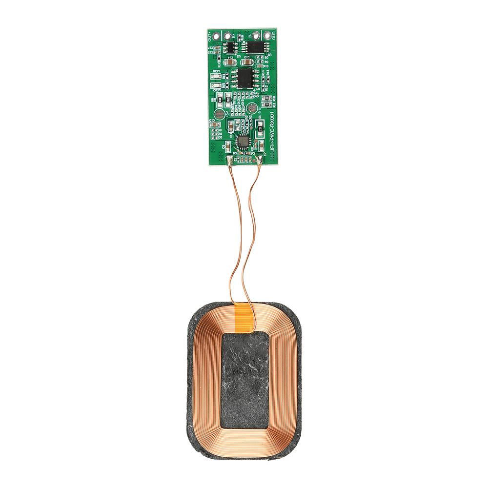 

5W Wireless Charging Receiver Module Supports 3.7V Battery Charging And Discharging, Suitable for Table Lamp Headphone зелений