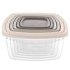 6x Kitchen Containers for Food Food Products Container Set