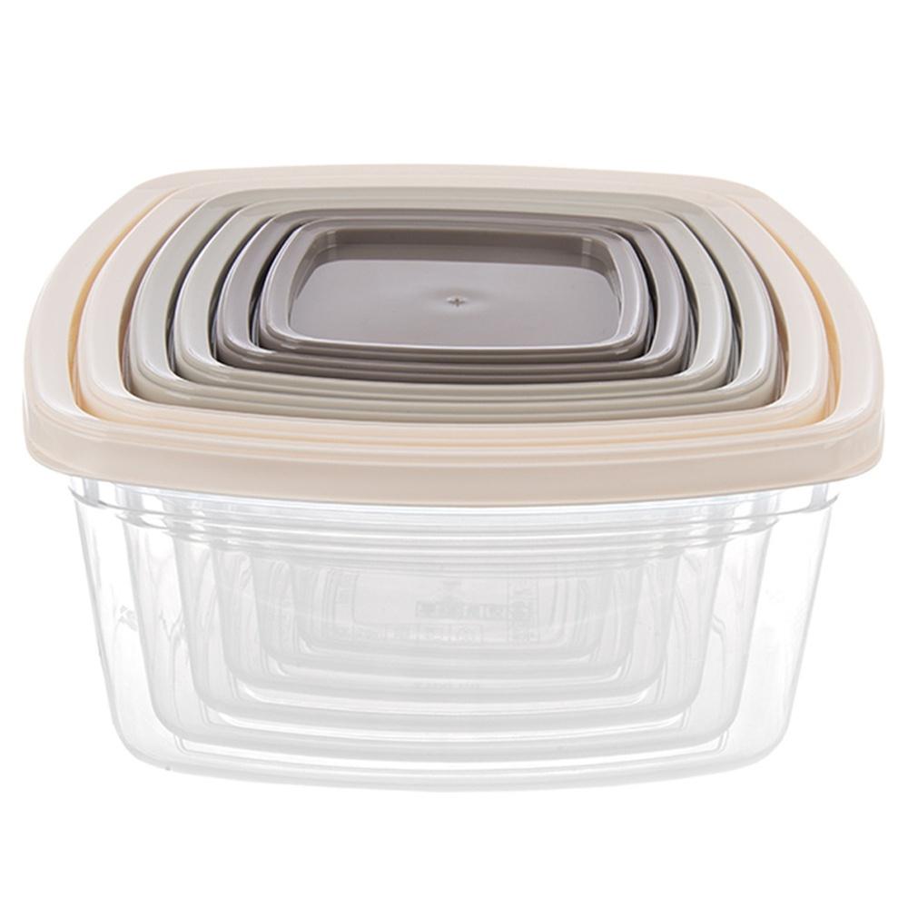 6x Kitchen Containers for Food Food Products Container Set