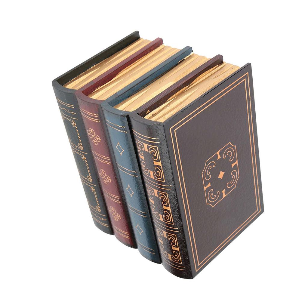 European Style Vintage Decorative Fake Book Storage Box Home Office Shelf Decoration