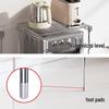 Stainless Steel Kitchen Microwave Oven Rack