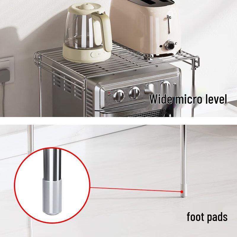 Stainless Steel Kitchen Microwave Oven Rack