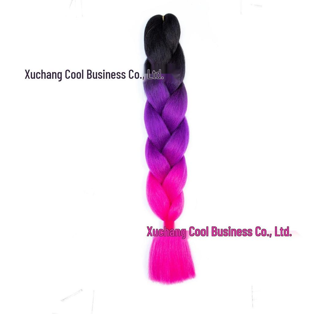 Three, Four, Five-Color Gradient High-Temp Fiber Jumbo Braid Material
