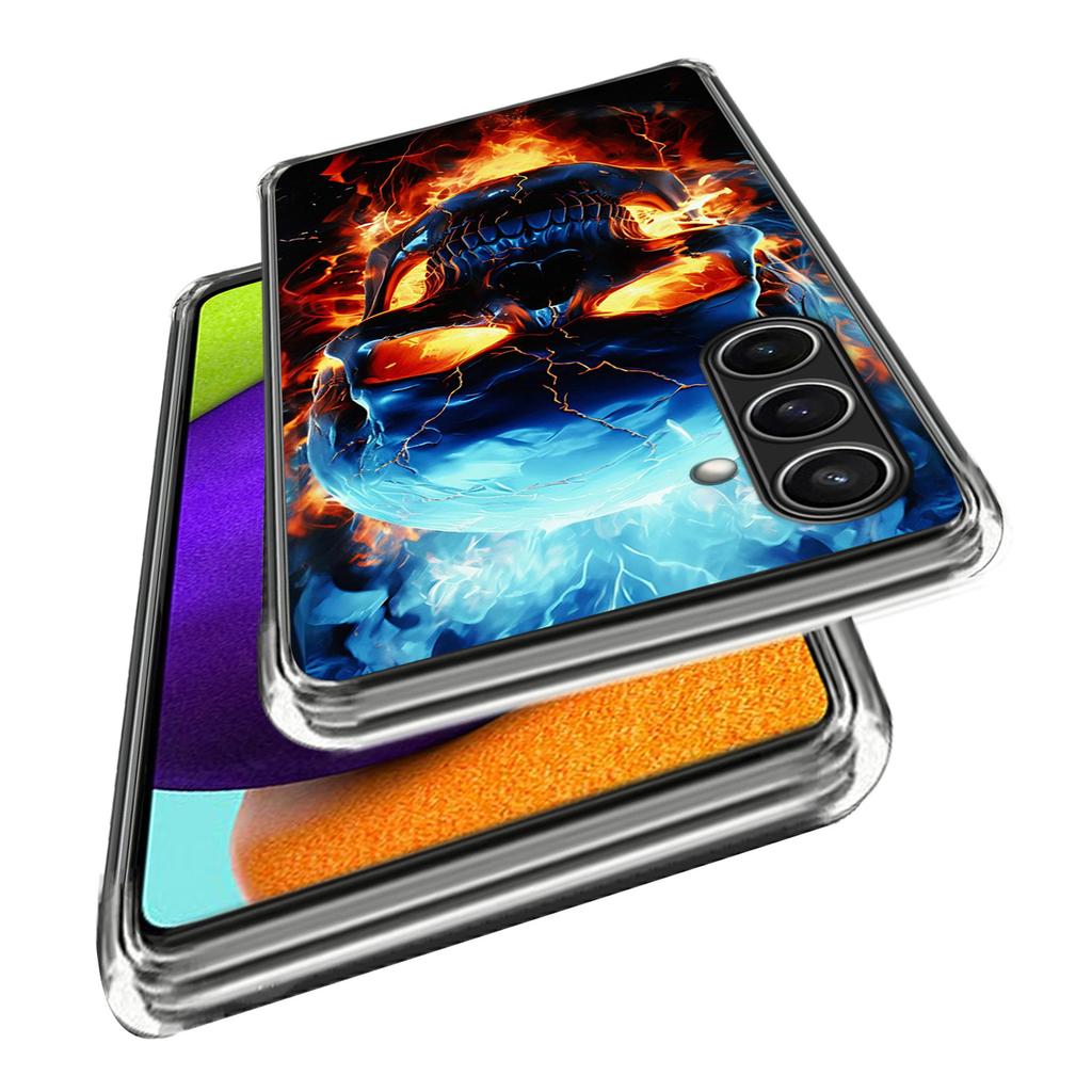 For Samsung Galaxy S24 FE Case Pattern Printed Shockproof TPU Phone Cover