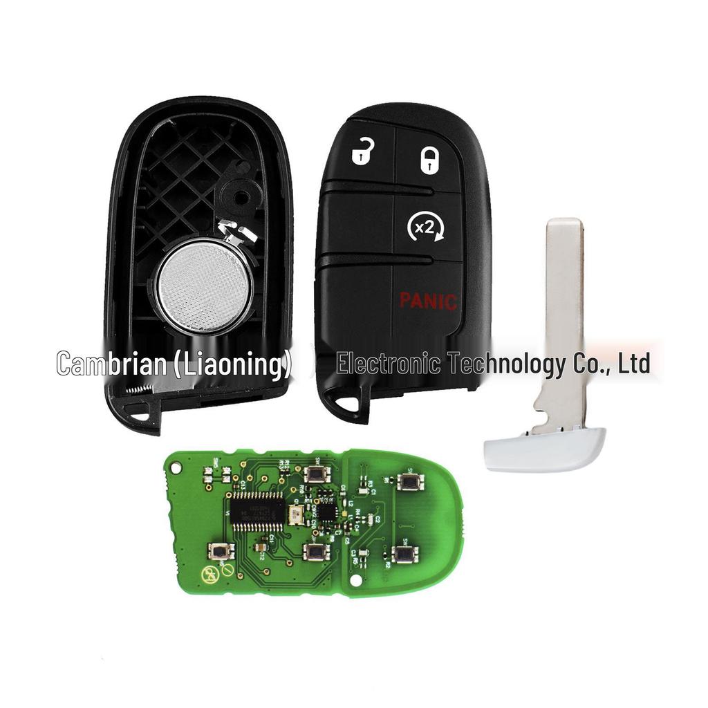 4-Button Smart Key for Dodge Jeep Renegade (M3N-40821302)