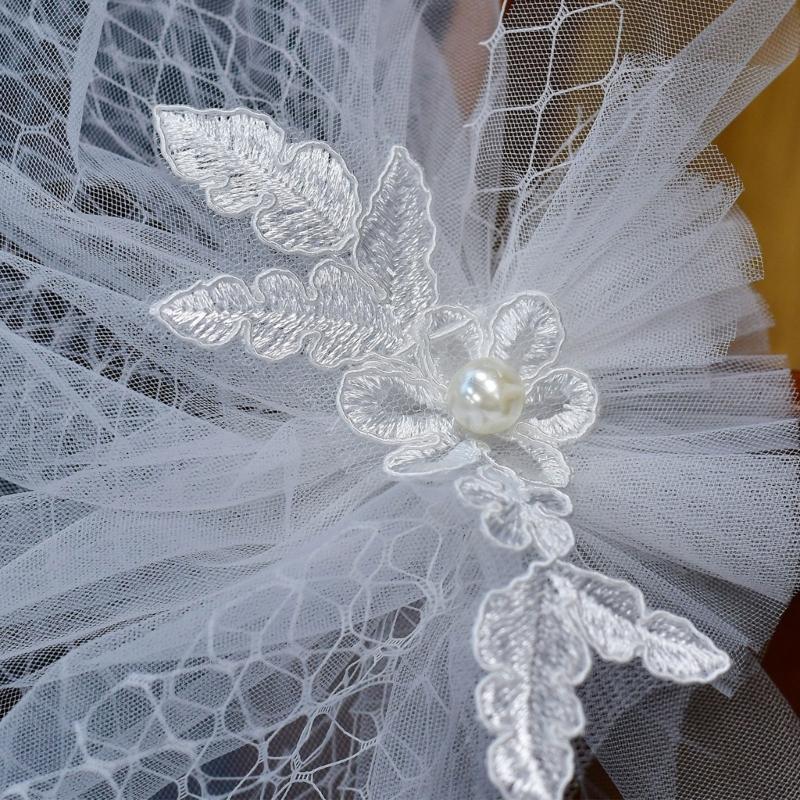 Romance Bird Nest Wedding Veil Tulle Veil Headpiece For Bride Special Occasion Gathering Ceremony Photography Headwear
