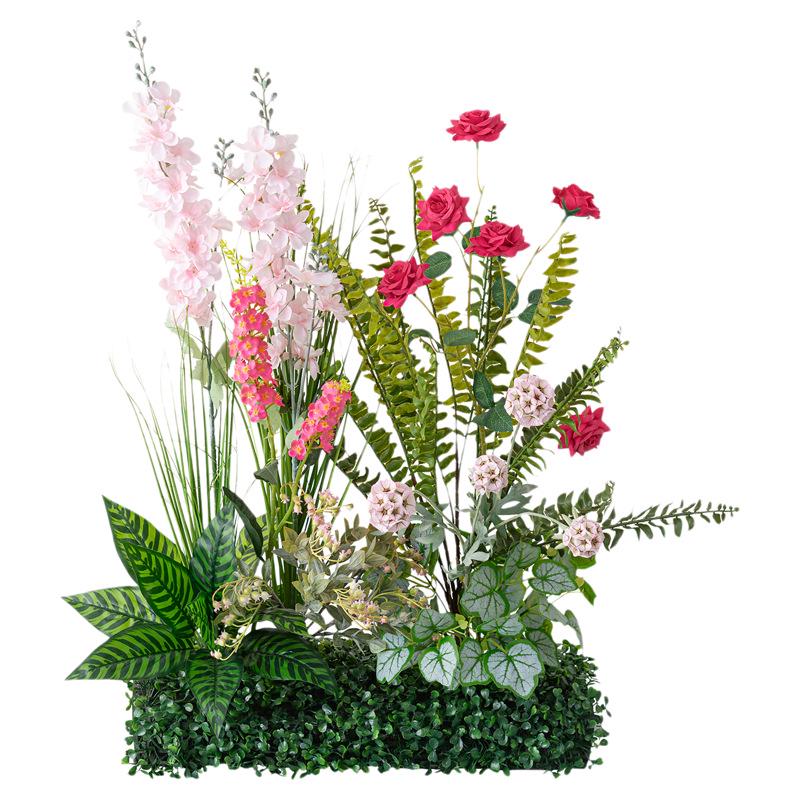 Greenery and Floral Art Installation for Open Spaces and Window Displays