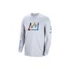 Nba Brooklyn Nets City Edition Loose Fit Dri Fit L/S T Shirt DN8487-100