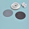 Direct Supply Silicone Coaster Transparent Simple Waterproof and Non-slip Bowl Mat Household Thermal Insulation Kitchen Placemat