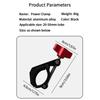 Pince de Tige Polyvalente pour Montage de Caméra Filetage 1/4 Compatibilité avec Accessoires Caméra de Sport Lumière d'Appoint
