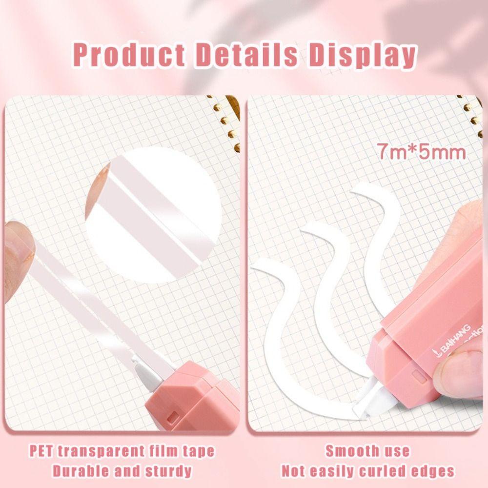 6PCS/Set Silent Correction Tape 36M Large Capacity Correction Stationery  Students